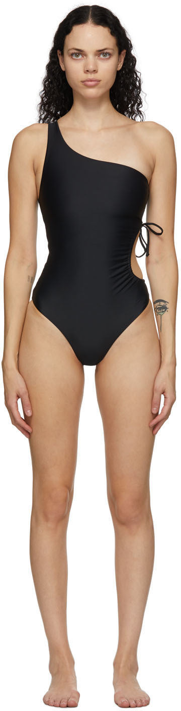 Jade Swim Black Sena One-Piece Swimsuit – BlackSkinny