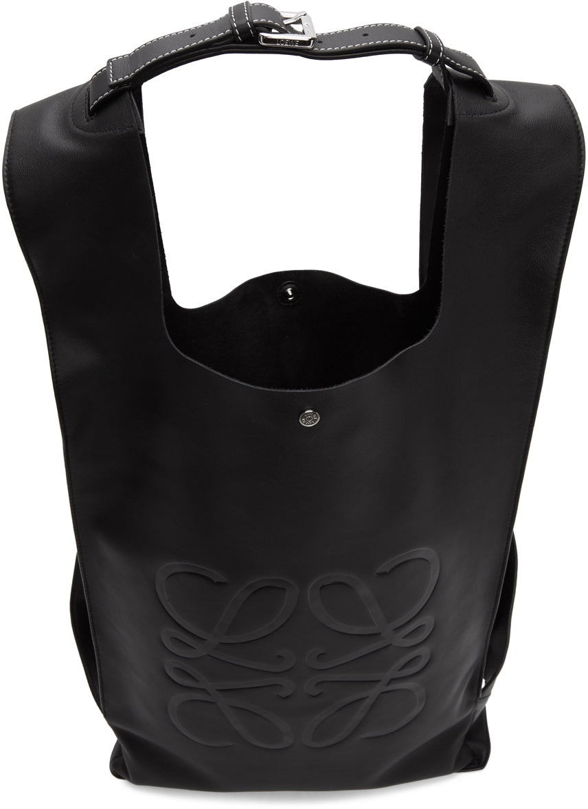 Loewe Black Shopper Backpack