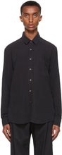 Our Legacy Black Silk Classic Shirt - Notre chemise classique héritée en soie noire - 우리의 레거시 검은 실크 클래식 셔츠