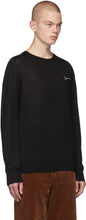 Givenchy Black Silk Signature Logo T-Shirt