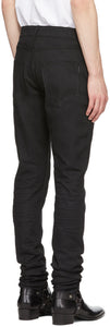 Saint Laurent Black Skinny 5 Pocket Medium Jeans