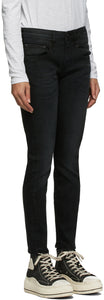 R13 Black Skinny Boy Jeans