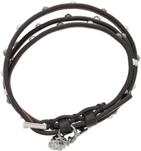 Alexander McQueen Black Skull Wrap Bracelet