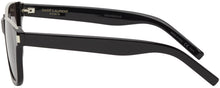 Saint Laurent Black SL 51 Cut-Away Sunglasses