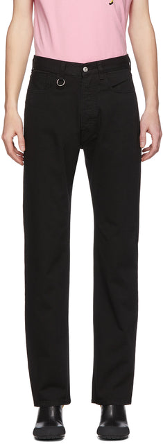 Random Identities Black Slash Jeans - Identités aléatoires Black Slash jeans - 임의의 정체성 검은 색 슬래시 청바지