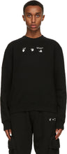 Off-White Black Slim Fit Peace Worldwide Sweatshirt - Sweat-shirt Sweatshirt White Slim Fit Peace - off-white 흑인 슬림 피트 평화 전세계 스웨터