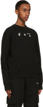 Off-White Black Slim Fit Peace Worldwide Sweatshirt