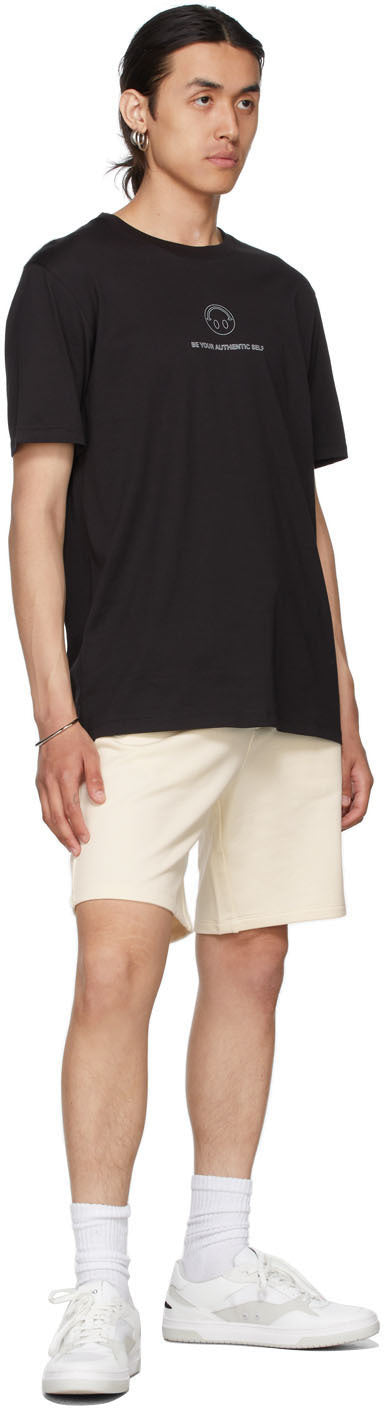 Hugo Black Smiley Deppelin T-Shirt