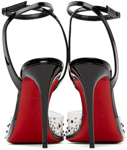 Christian Louboutin Black Spikaqueen 100 Heels