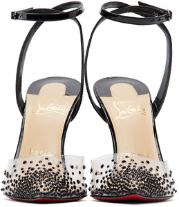 Christian Louboutin Black Spikaqueen 100 Heels