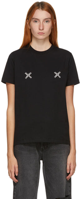 Kenzo Black Sport Logo T-Shirt
