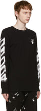 Off-White Black Spray Marker Long Sleeve T-Shirt