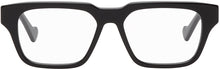 Gucci Black Square Shiny Glasses - Gucci Black Square Lunettes brillantes - 구찌 블랙 스퀘어 반짝이 안경