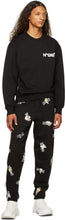 Aitor Throupâ€™s TheDSA Black Sticker Series Lounge Pants