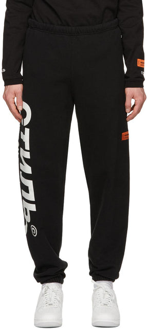 Heron Preston Black 'Style' Lounge Pants - Heron Preston Black 'Style' Lounge Pants - 헤론 프레스턴 블랙 '스타일'라운지 바지