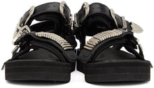 Toga Black Suicoke Edition Depa-SP Sandals
