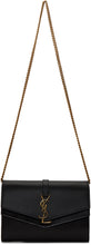 Saint Laurent Black Sulpice Chain Wallet Bag