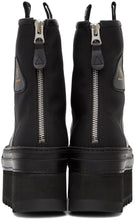 R13 Black Tall Winter Platform Boots