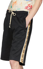 Gucci Black Technical Jersey GG Shorts