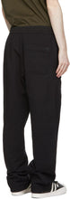 Y-3 Black Terry Wide Leg Lounge Pants