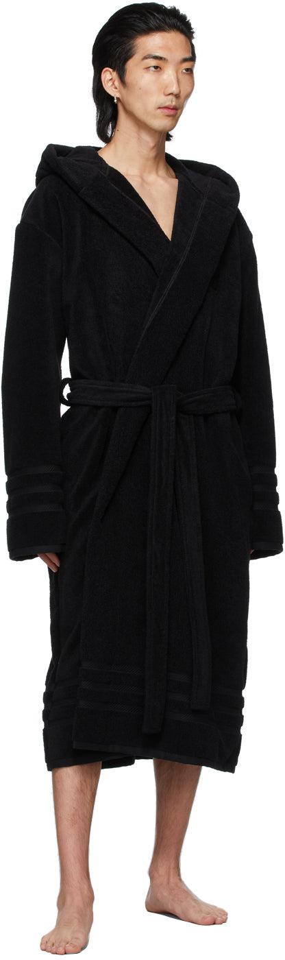 Balenciaga Black Terrycloth Resorts Robe BlackSkinny