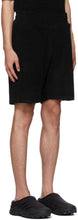 032c Black Terrycloth Topos Shorts