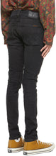 Nudie Jeans Black Tight Terry Jeans