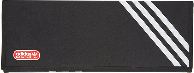 adidas LOTTA VOLKOVA Black Trefoil 3 Fold Clutch