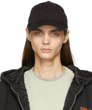 Acne Studios Black Twill Baseball Cap - Casquette de baseball en sergé noir Studios acné - 여드름 스튜디오 블랙 능 직물 야구 모자