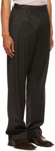 Bianca Saunders Black Twisted Tailored Trousers