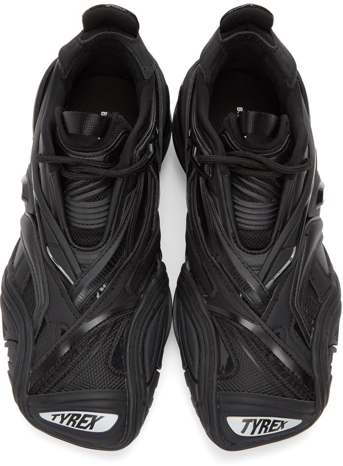 Balenciaga Black Tyrex Sneakers - Baskets Tyrex Black Balenciaga Black - Balenciaga Black Tyrex Sneakers.