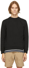 Norse Projects Black Vagn Classic Crewneck Sweatshirt - Sweat-shirt Crewneck Crewneck classique noir Norse - 노르웨이 프로젝트 블랙 Vang 클래식 Crewneck 스웨터