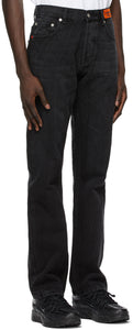 Heron Preston Black Vintage Jeans