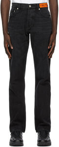 Heron Preston Black Vintage Jeans - Heron Preston Black Vintage Jeans - 헤론 프레스턴 검은 빈티지 청바지