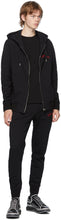 Alexander McQueen Black Vintage Loopback Lounge Pants