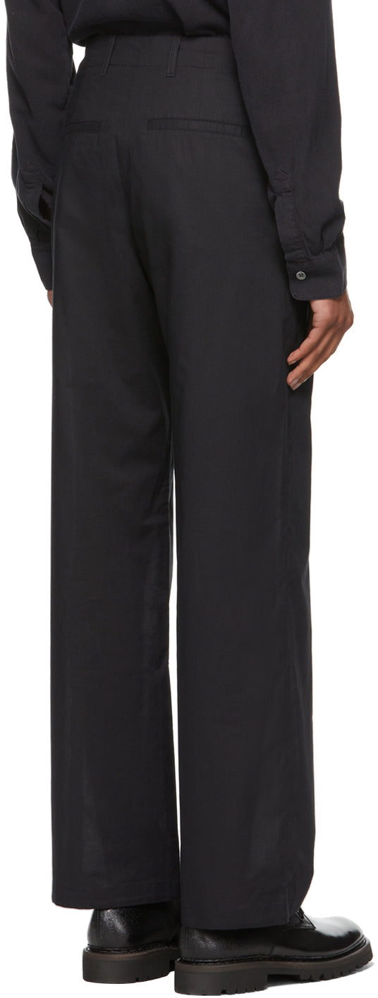 Our Legacy Black Voile Borrowed Chino Trousers – BlackSkinny