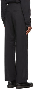 Our Legacy Black Voile Borrowed Chino Trousers – BlackSkinny