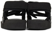 Suicoke Black WAS-V Sandals