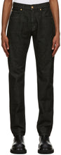 Versace Black Washed Jeans - Jean lavé noir Versace - 베르사체 블랙 씻어 청바지