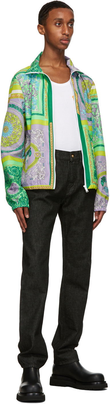 Versace Black Washed Jeans