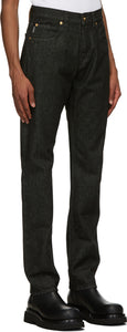 Versace Black Washed Jeans