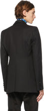 Paco Rabanne Black Wool Blazer
