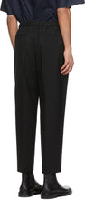 Jil Sander Black Wool Cropped Trousers