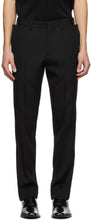 Burberry Black Wool Trousers - Pantalon de laine noire Burberry - 버버리 블랙 양모 바지