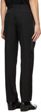 Burberry Black Wool Trousers