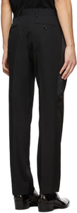 Burberry Black Wool Trousers
