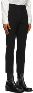 Sean Suen Black Wool Trousers