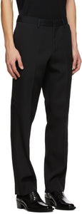 Burberry Black Wool Trousers