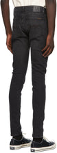Nudie Jeans Black Worn Skinny Lin Jeans