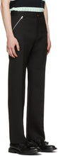 Stefan Cooke Black Zip Pocket Trousers